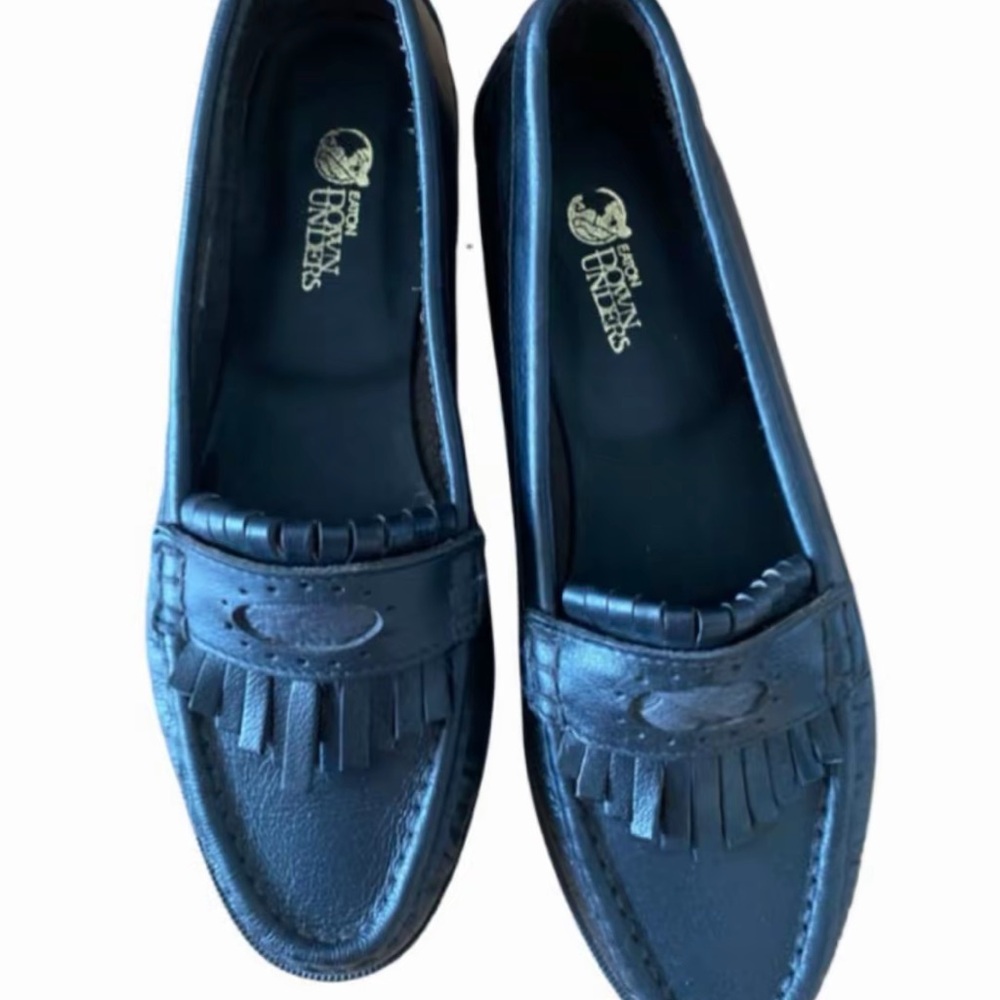 Sperry Women's Navy Fringe Loafers